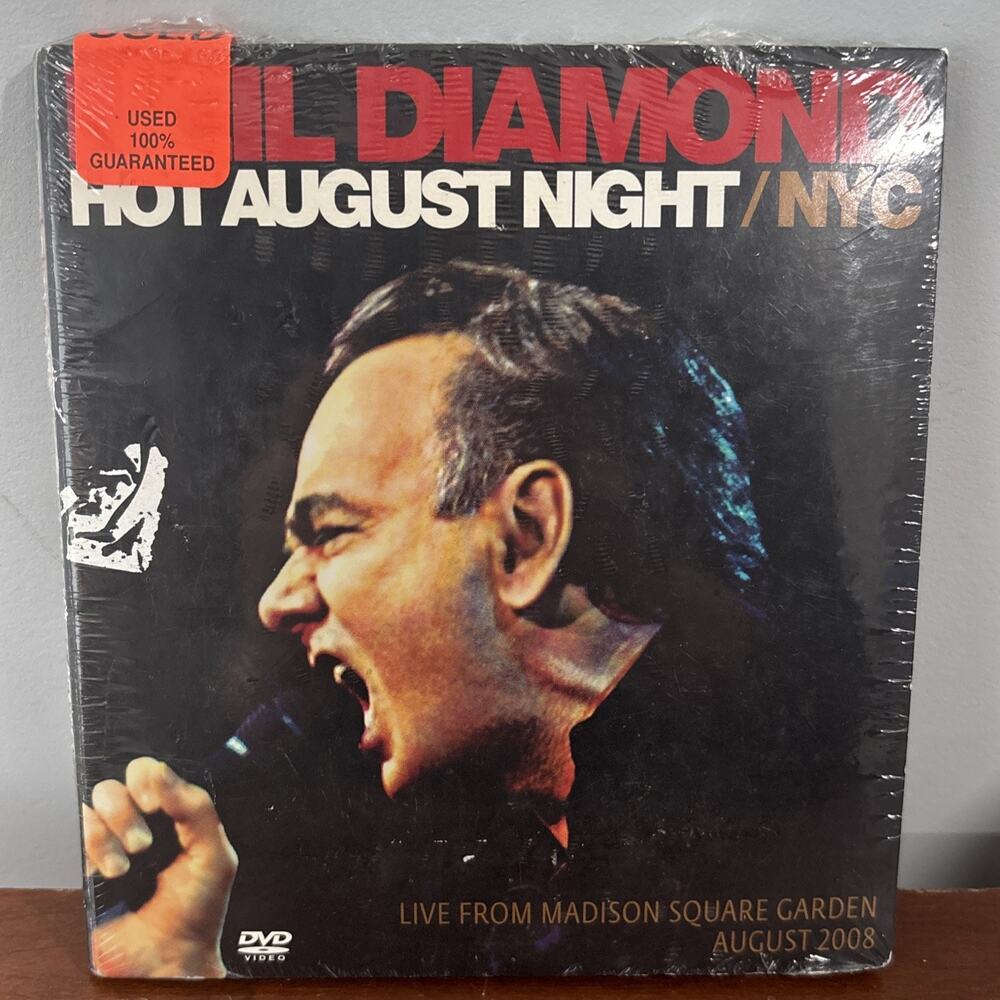 Neil Diamond Hot August Night NYC DVD 2008 Live Madison Square Garden